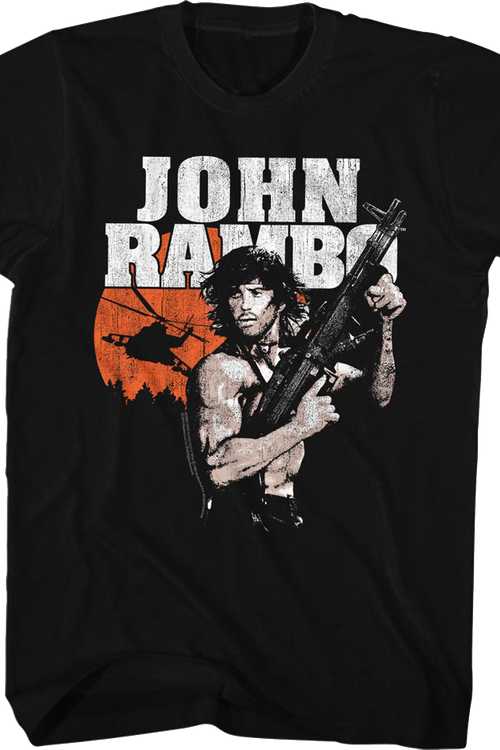 Action Pose Rambo T-Shirtmain product image