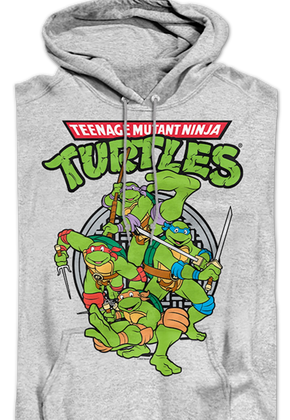 Action Poses Teenage Mutant Ninja Turtles Hoodie