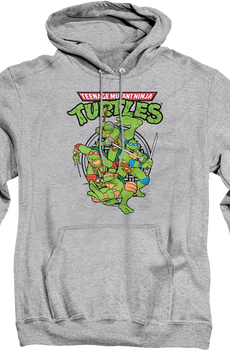 Action Poses Teenage Mutant Ninja Turtles Hoodie