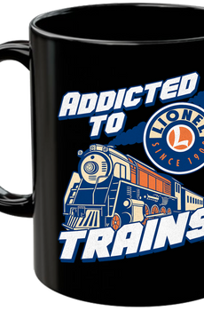 Addicted Lionel Trains Coffee Mug