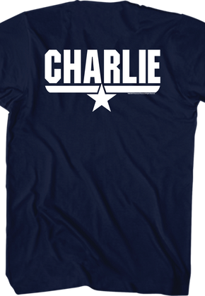 Adult Charlie Top Gun T-Shirt