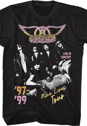 '97-'99 Nine Lives Tour Aerosmith T-Shirt