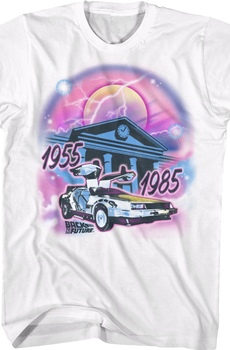 Airbrush Back To The Future T-Shirt