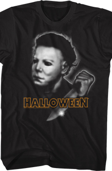 Airbrush Michael Myers Halloween T-Shirt