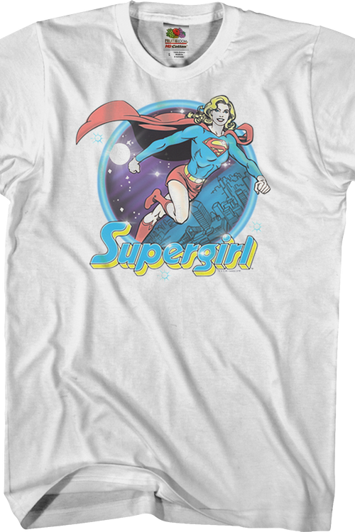 Airbrush Supergirl T-Shirtmain product image