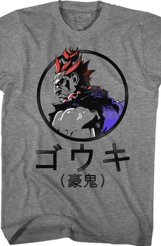 Akuma Gouki Street Fighter T-Shirt