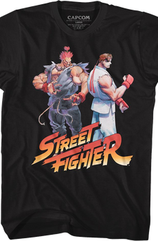 Akuma vs Ryu Street Fighter T-Shirt