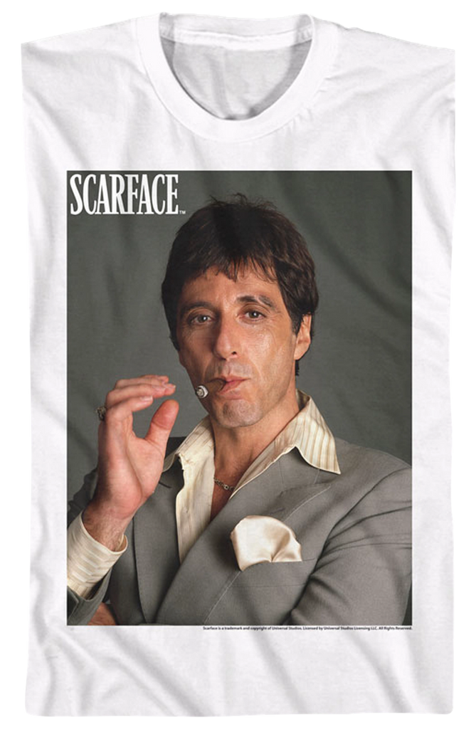 Al Pacino Scarface T Shirt Men s