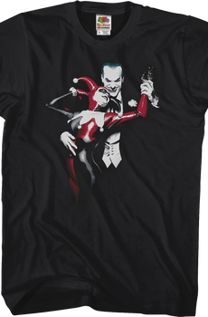 Alex Ross Joker and Harley Quinn T-Shirt