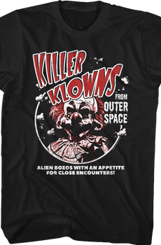 Alien Bozos Killer Klowns From Outer Space T-Shirt
