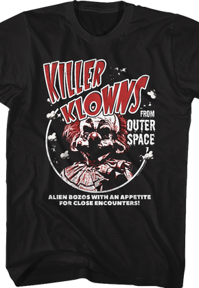 Alien Bozos Killer Klowns From Outer Space T-Shirt