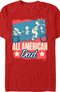All American Dad The Simpsons T-Shirt