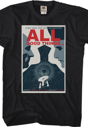 All Good Things Star Trek The Next Generation T-Shirt