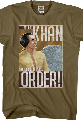 All Hail Kahn Star Trek T-Shirt