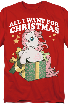 All I Want For Christmas My Little Pony T-Shirt