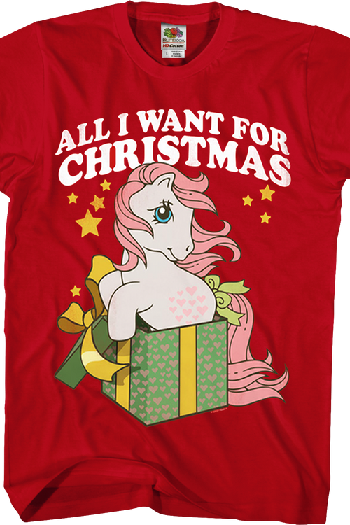 All I Want For Christmas My Little Pony T-Shirtmain product image