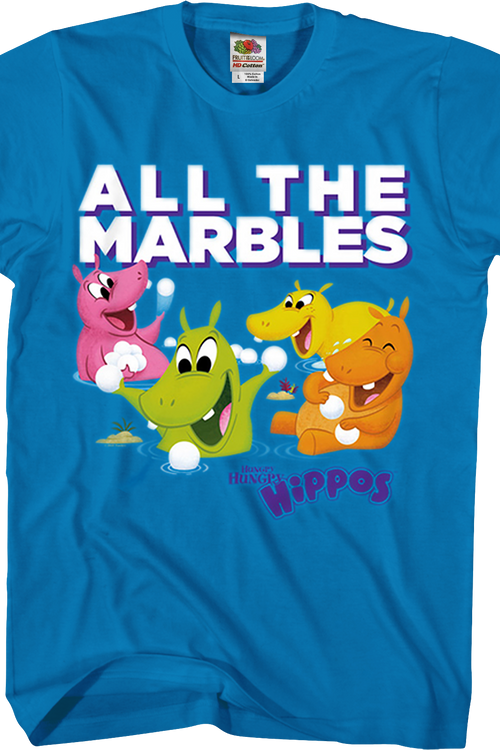 All The Marbles Hungry Hungry Hippos T-Shirtmain product image