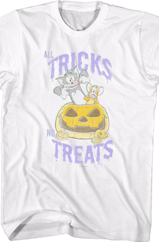 All Tricks No Treats Tom and Jerry T-Shirt