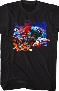 Alley Battle Street Fighter T-Shirt