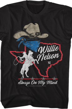 Always On My Mind Willie Nelson T-Shirt