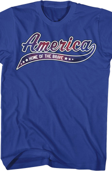 America Home Of The Brave T-Shirt