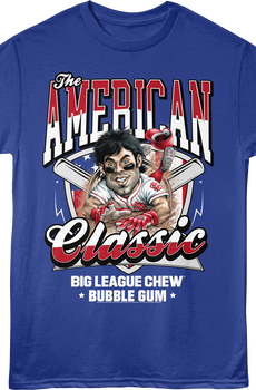 American Classic Baseball Slide Big League Chew T-Shirt