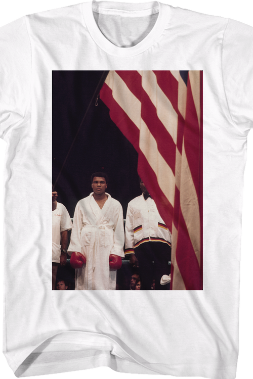 American Flag Muhammad Ali T-Shirtmain product image