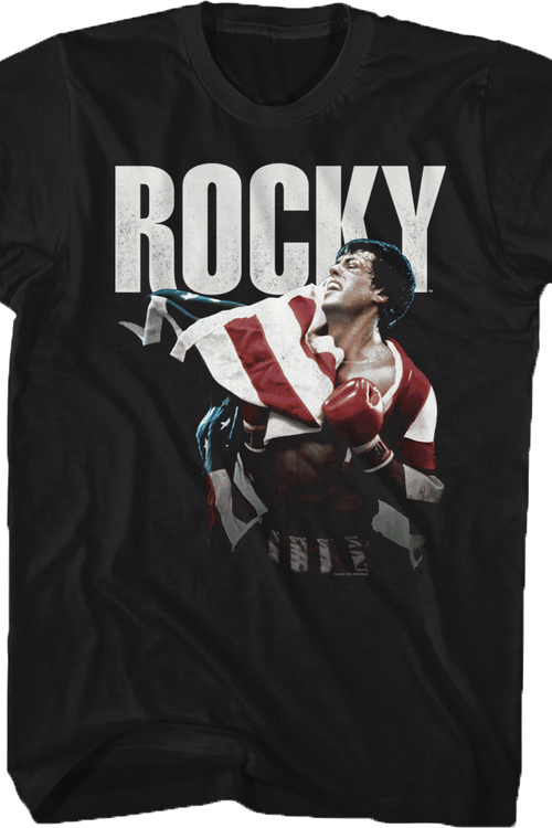 American Flag Rocky T-Shirtmain product image