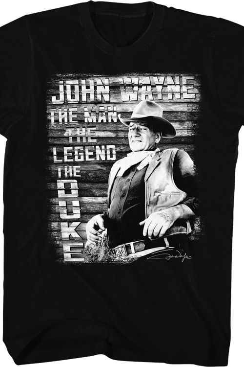 The Man The Legend The Duke John Wayne T-Shirtmain product image