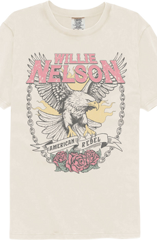 American Rebel Willie Nelson Comfort Colors Brand T-Shirt