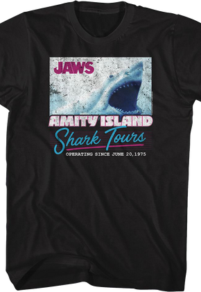 Amity Island Shark Tours Jaws T-Shirt
