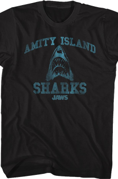 Amity Island Sharks Jaws T-Shirt