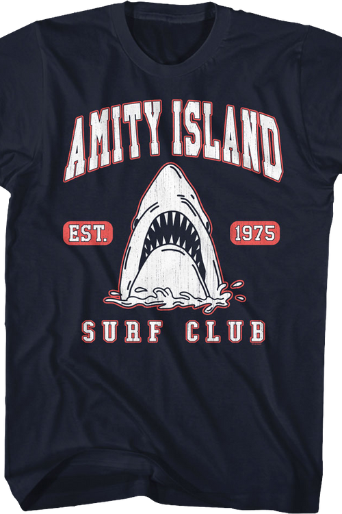 Amity Island Surf Club Jaws T-Shirtmain product image