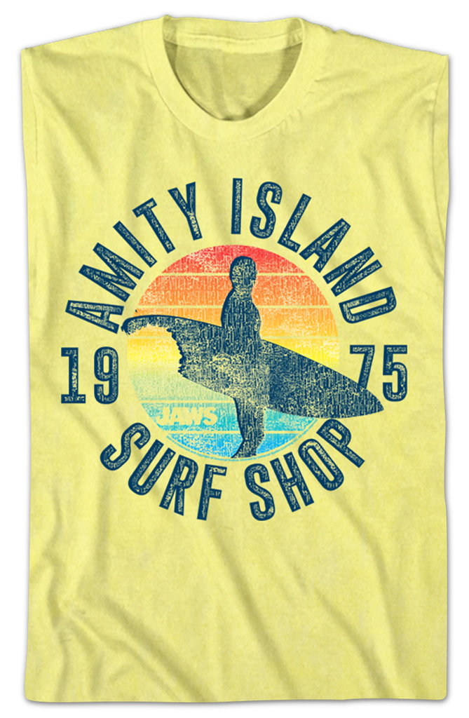 Amity island t shirt 2025