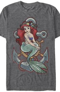 Anchor Little Mermaid T-Shirt