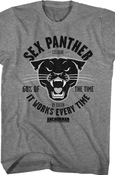 Anchorman Sex Panther Cologne T-Shirt