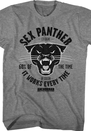 Anchorman Sex Panther Cologne T-Shirt