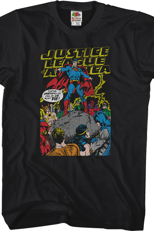 And One Of Us Must Die Justice League T-Shirtmain product image