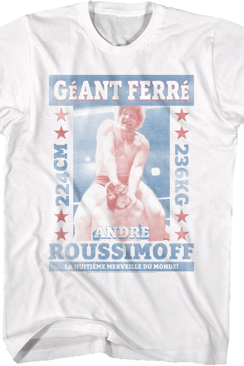 Andre Roussimoff Andre The Giant T-Shirtmain product image