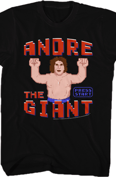 Andre The Giant Video Game T-Shirt