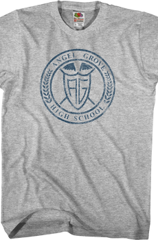 Angel Grove High School Mighty Morphin Power Rangers T-Shirt