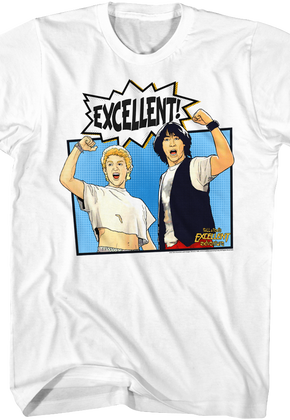 Animated Bill and Ted's Excellent Adventure T-Shirt