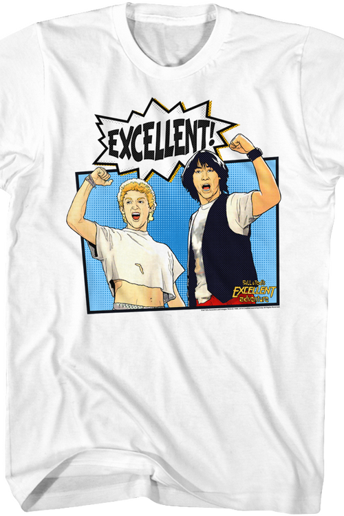 Animated Bill and Ted's Excellent Adventure T-Shirtmain product image