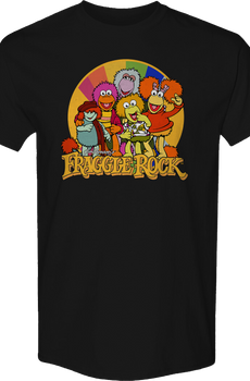 Animated Group Picture Fraggle Rock T-Shirt