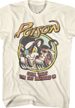 Animated Look What The Cat Dragged In Poison T-Shirt