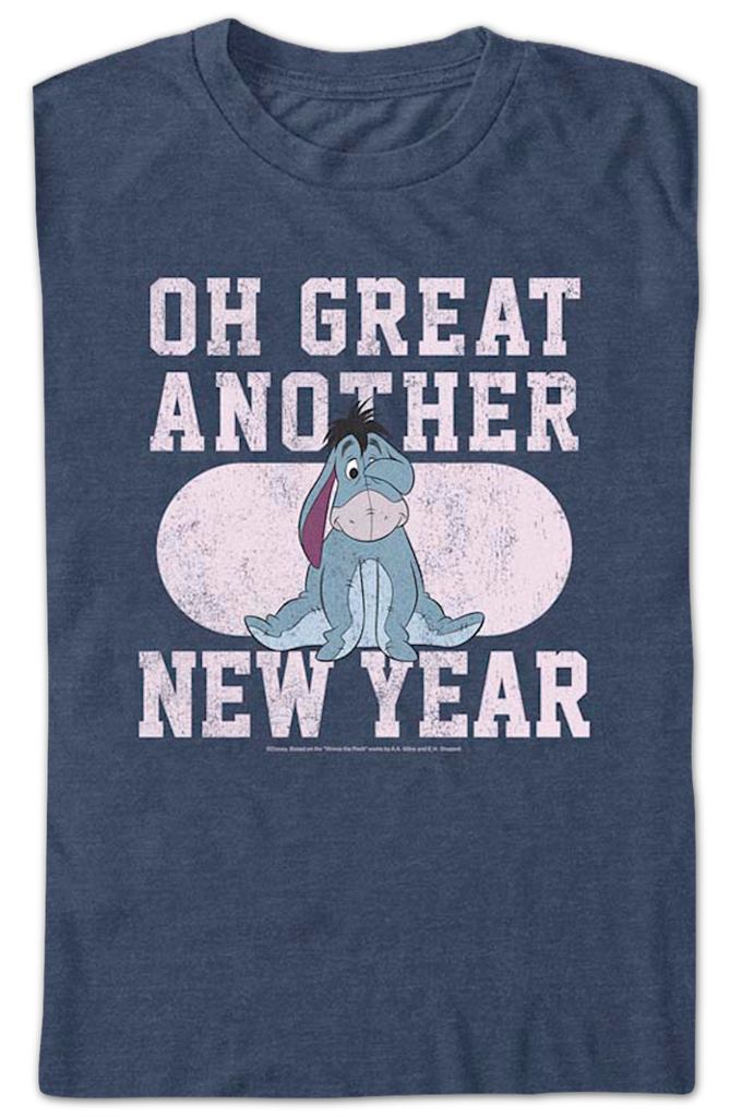 Eeyore Another New Year Winnie The Pooh TShirt