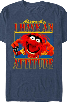 Apparently, I Have An Attitude Muppets T-Shirt