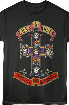 Appetite For Destruction Guns N' Roses T-Shirt