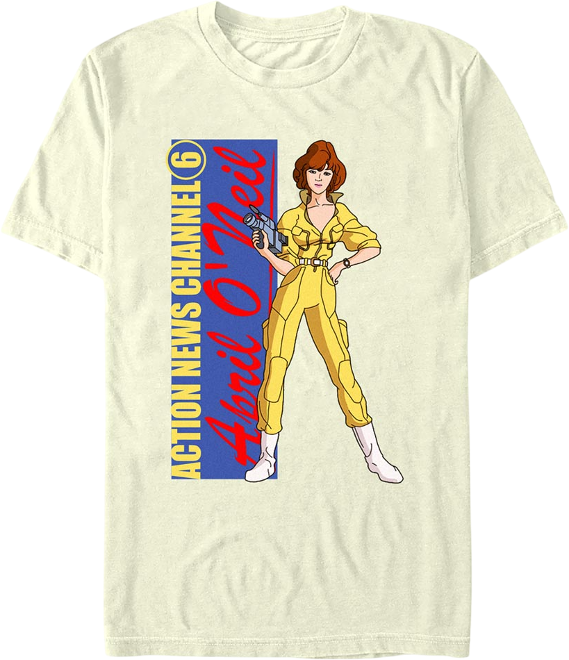 April O'Neil Teenage Mutant Ninja Turtles T-Shirt