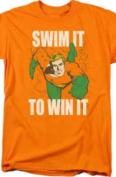 Aquaman Swim It To Win It DC Comics T-Shirt